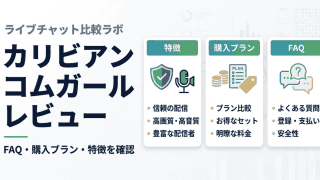 カリビアンコムガールのレビューを解説した図解